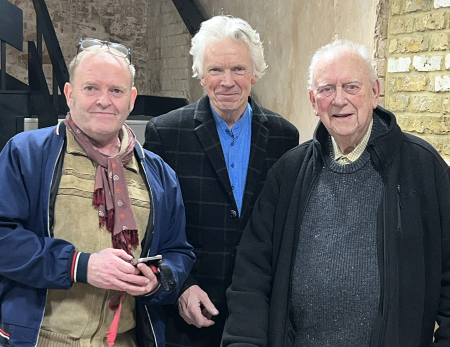 Ray Richardson, Richard Colson and Basil Beattie RA at OHSH Projects SLAB, the Bottle Factory Peckham February 2025