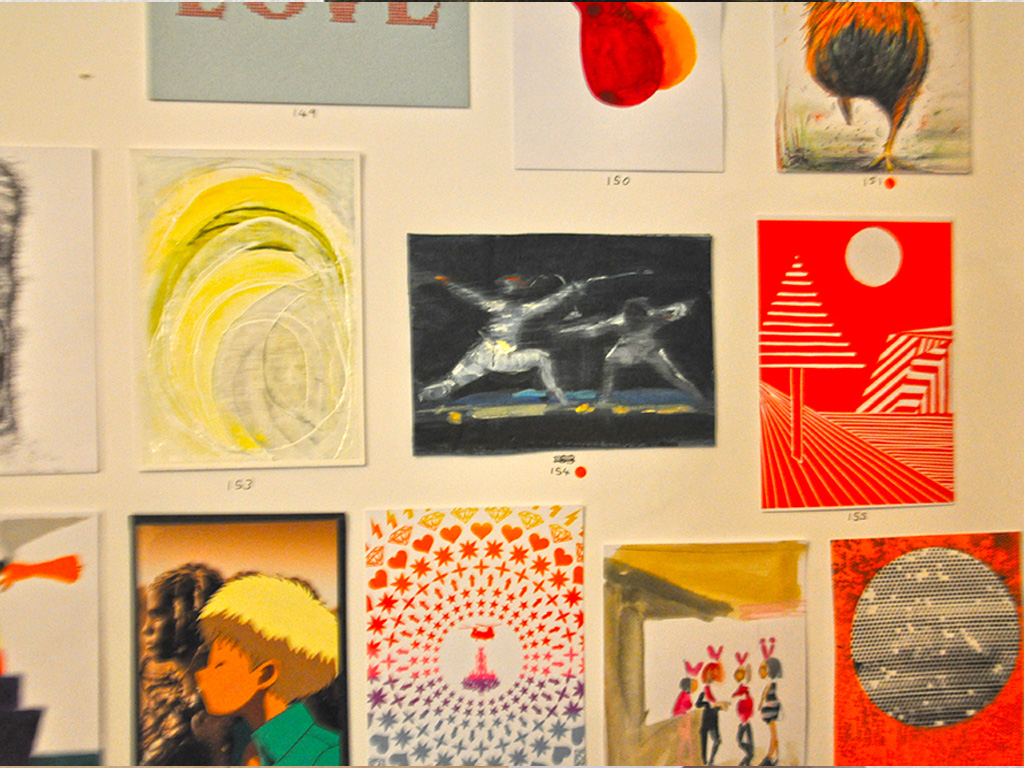 Richard Colson postcard for Oli Bennett Charitable Trust 2015