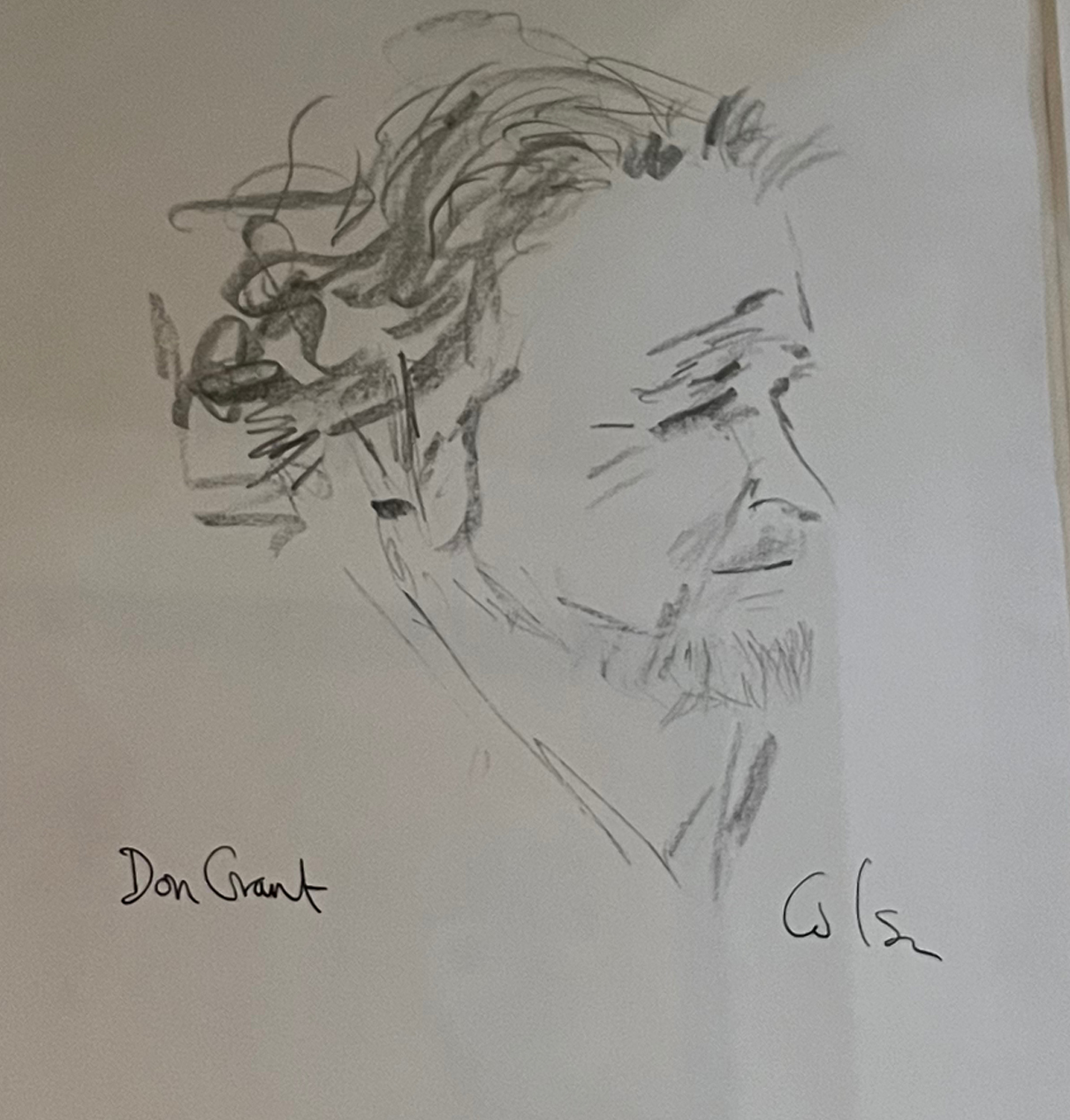 Portrait of Don Grant by Richard Colson